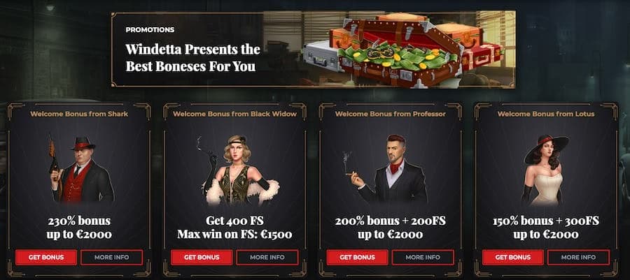 Melhores casinos online com bônus de registo